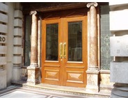 <p>NEW DOORS IN PLACE</p>